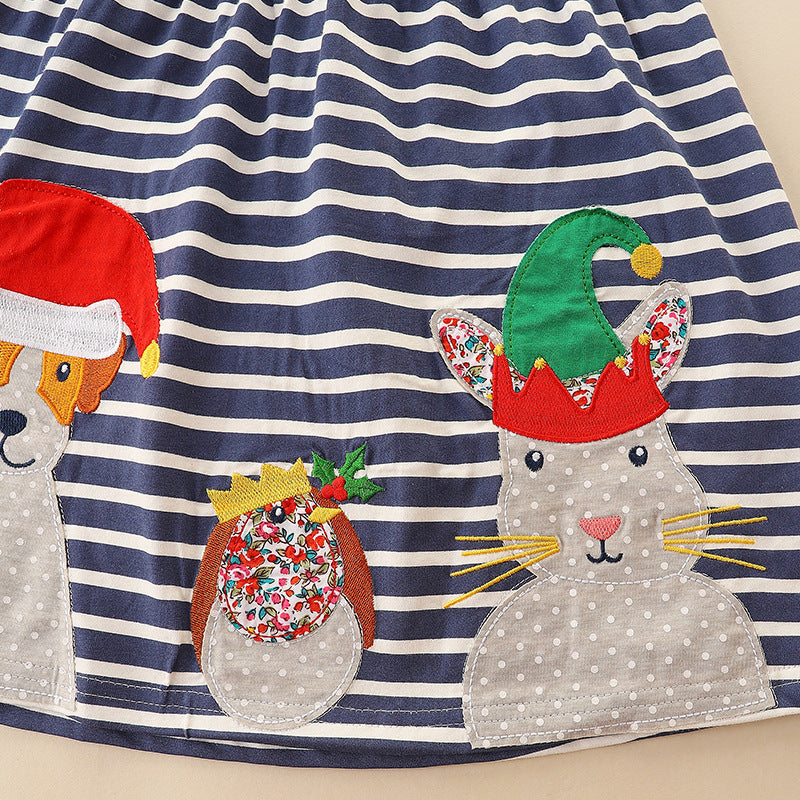 Christmas Patchwork Dress