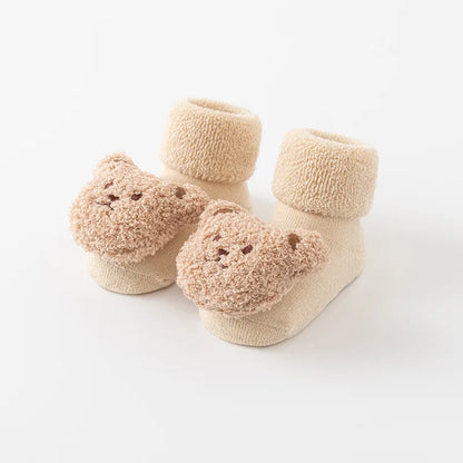 Baby Bear Slipper Socks