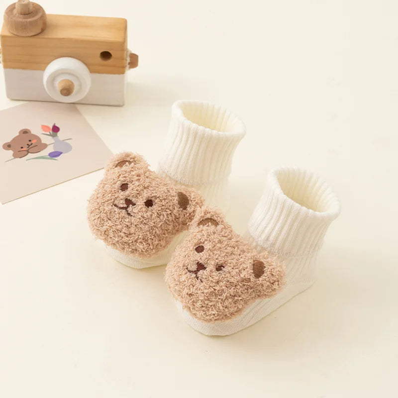 Baby Bear Slipper Socks