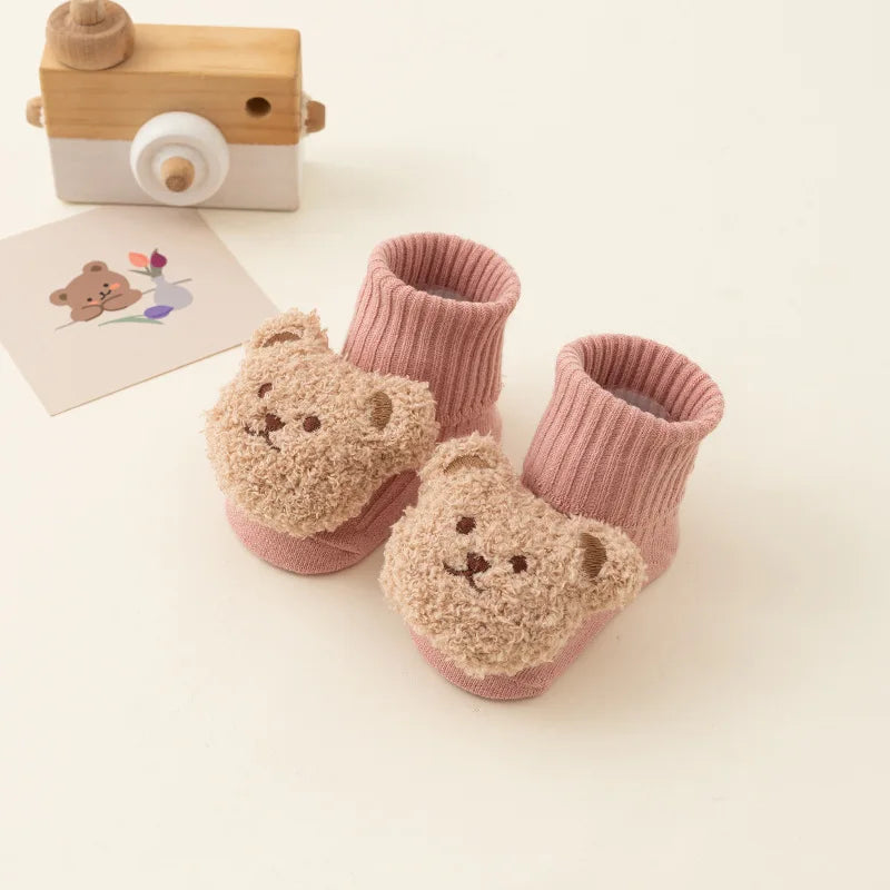 Baby Bear Slipper Socks