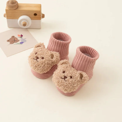 Baby Bear Slipper Socks