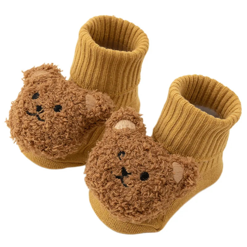 Baby Bear Slipper Socks