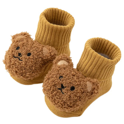 Baby Bear Slipper Socks