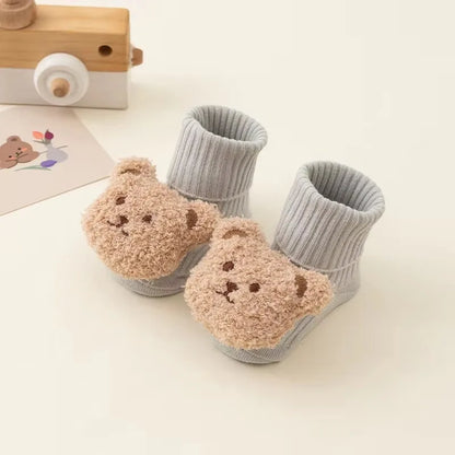 Baby Bear Slipper Socks