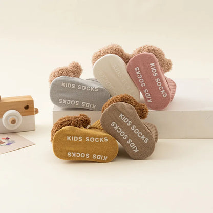 Baby Bear Slipper Socks