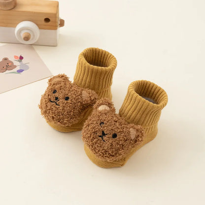 Baby Bear Slipper Socks