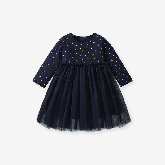 Tiny Heart Tulle Dress