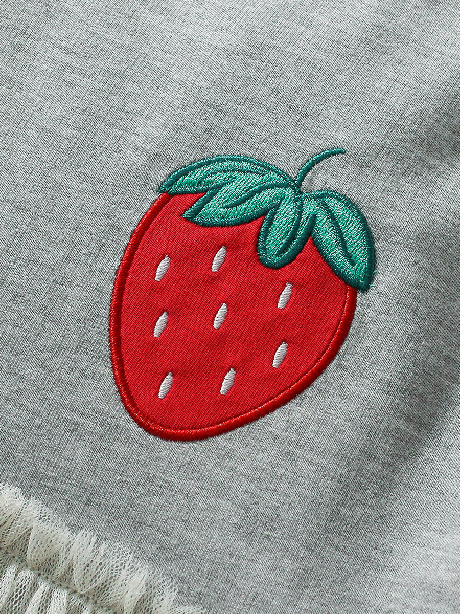 Strawberry Cozy tulle dress