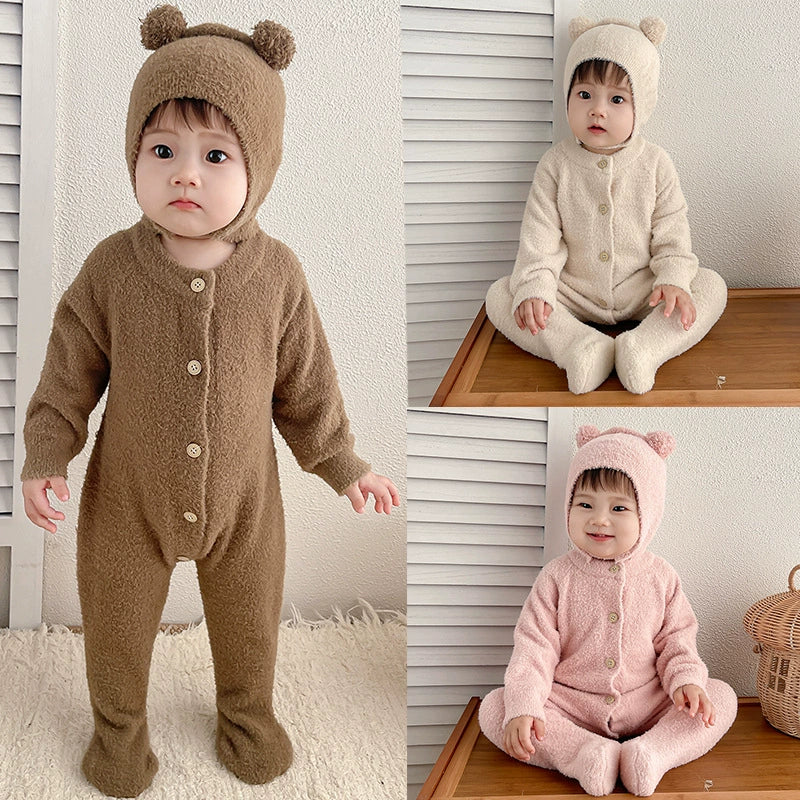 Teddy Baby Romper
