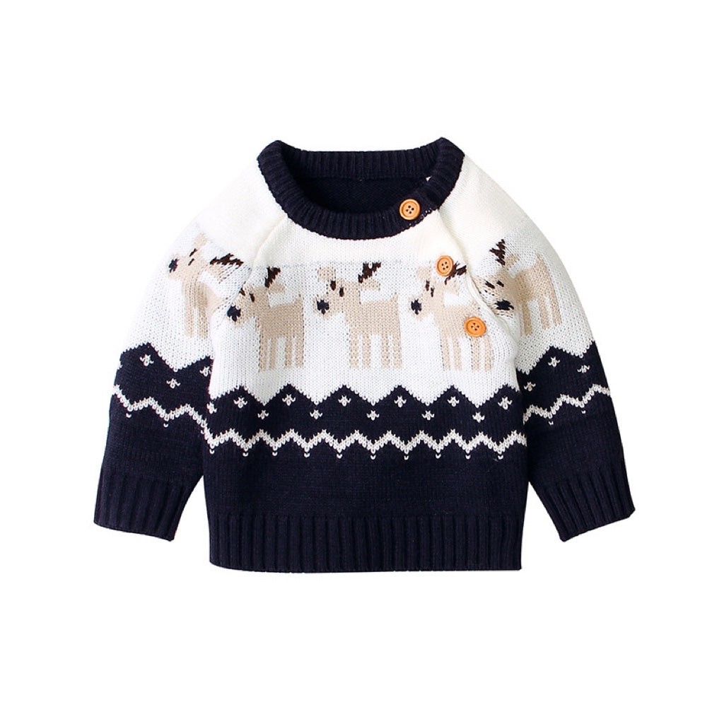 Christmas Jumper Deer Pattern